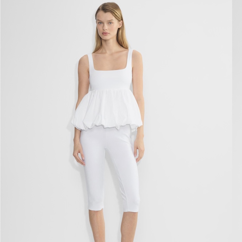 Aritzia White Salvl Tank Top